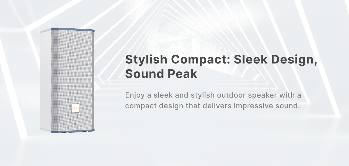  Wall-Mount Design  Versatile Connectivity  Built-In Digital Amplifier  SIP, ONVIF Compatibility  Aluminum Case, Waterproof  Easy Configuration Web, Bluetooth. IP Outdoor BT Loudspeaker, Unparalleled Sound, Seamless Communication. Enjoy a sleek and stylish outdoor speaker with a compact design that delivers impressive sound