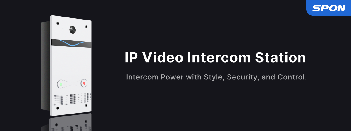 Intelligent Access Intercom Terminal Video Intercom panel with facial recongnition and Alarm fuction, Intercom Power with Style, Security, and Control