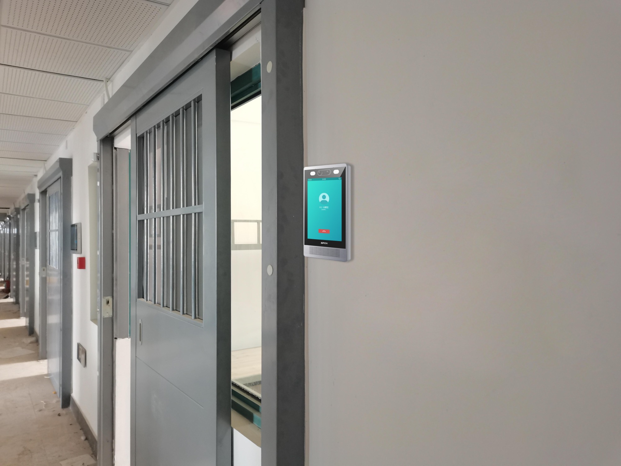 SPON Prison IP PA Intercom Solution, pedestrian access