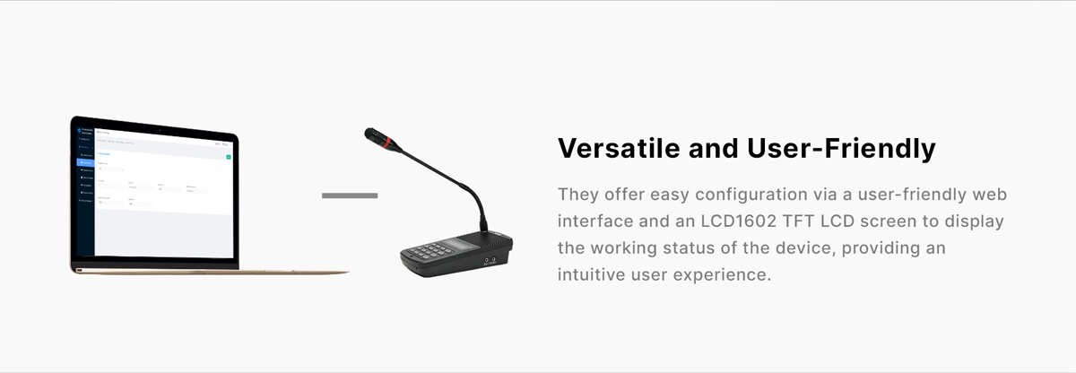 IP Intercom Station, IP Paging Microphone, IP Intercom goosneck Microphone, efficient, Versatile, Reliable- Stay Connected