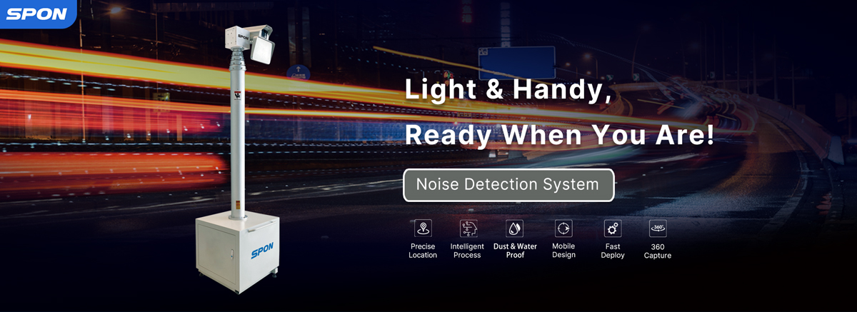 Noise detection system, sonar array panel. precise location, intelligent process, dust and water proof. mobile design, fast deploy, 360 capture