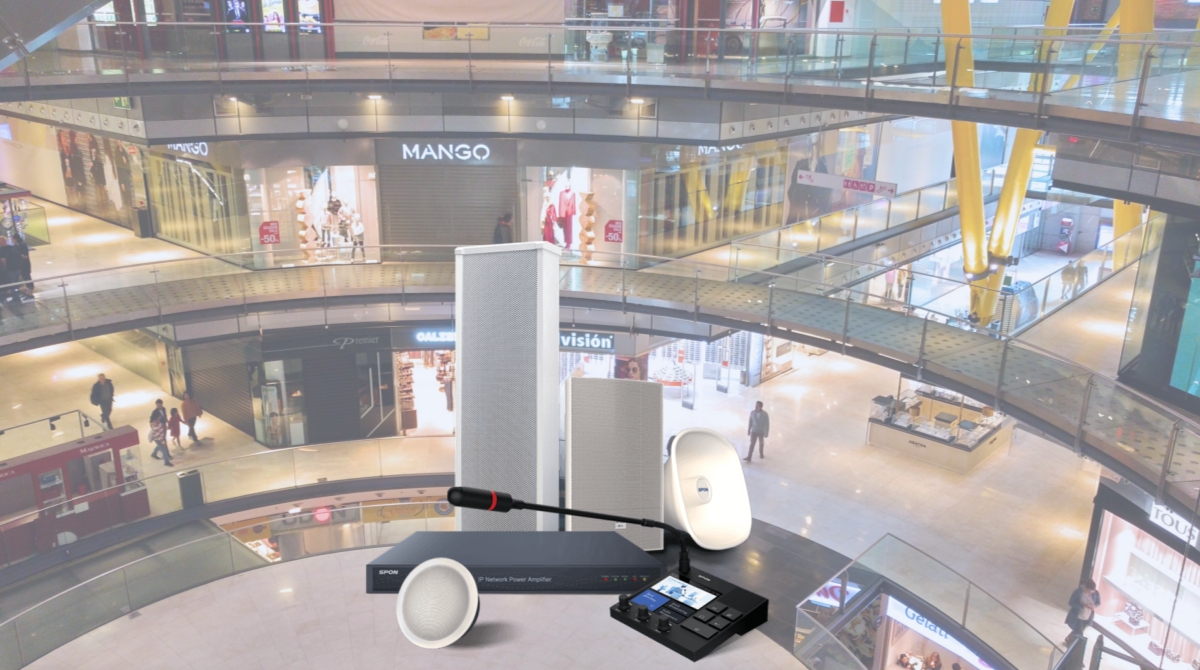 IP PA System For Shopping Mall