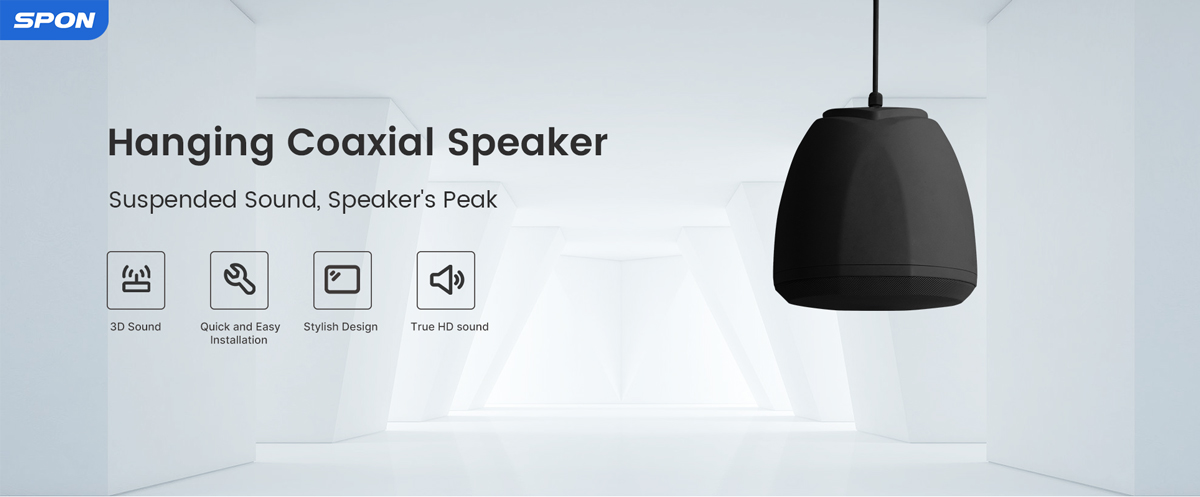 SPON Peadant Haging Speaker for Commercial, Hospitality sound System