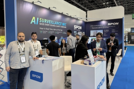 SPON Unveils Cutting-Edge Security Audio System at Intersec Dubai Expo